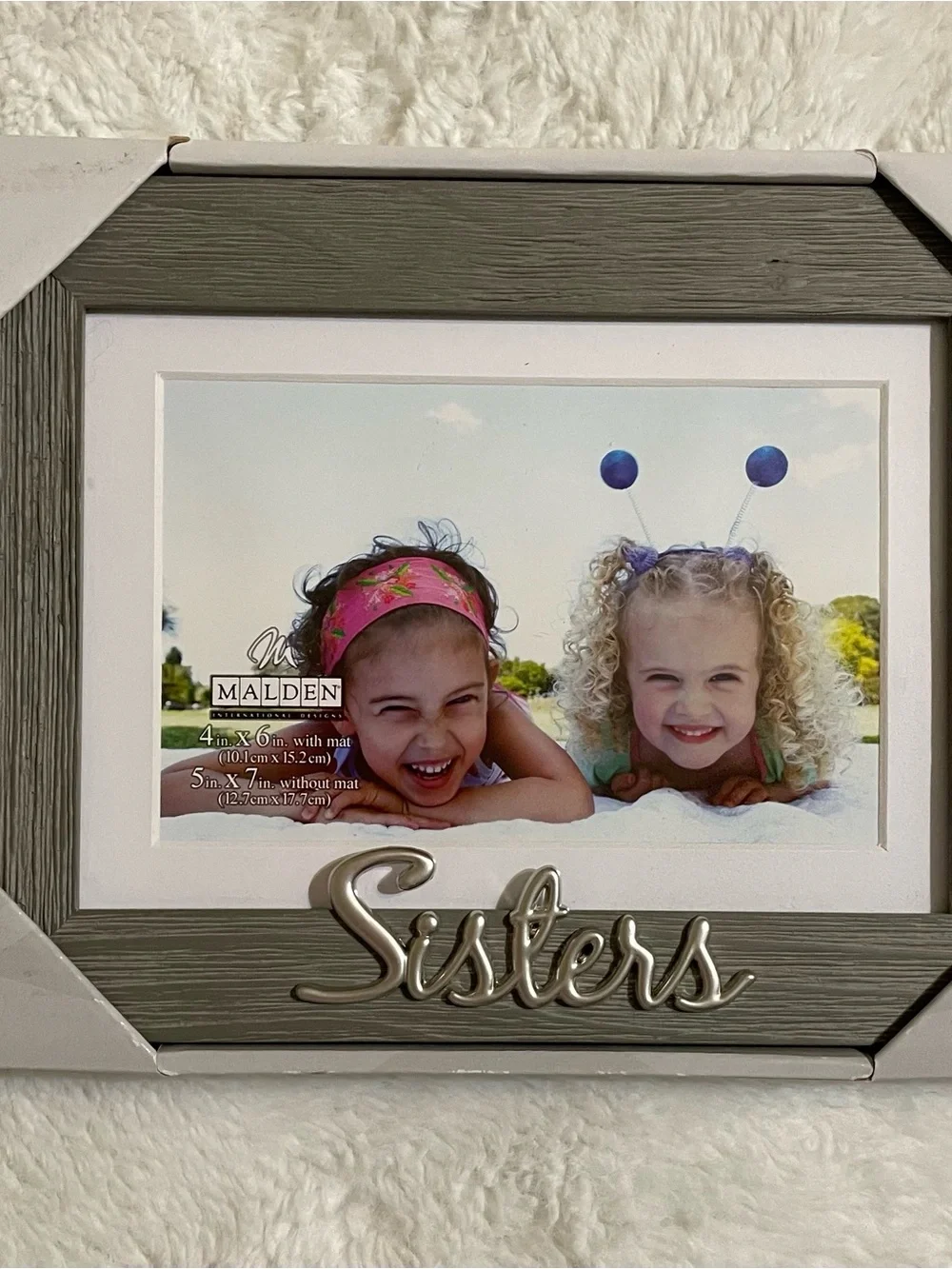 Malden Gray Frame with Silver